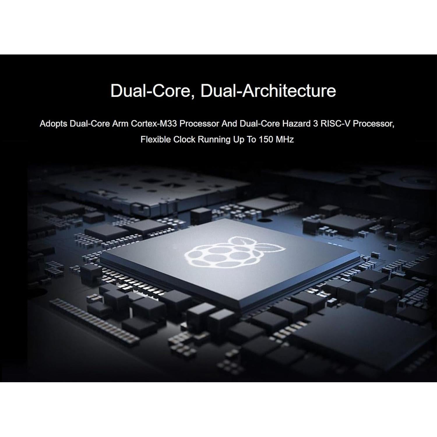 Placa de Desarrollo Waveshare RP2350-Tiny 10g 2.34x1.78cm