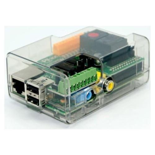 Caja Protectora Transparente para Raspberry Pi con PiFace