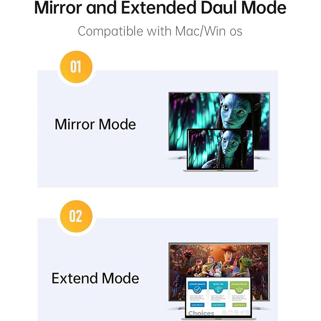 Cable HDMI USB-C 8K/4K Tek Styz 100W para Raspberry Pi 4