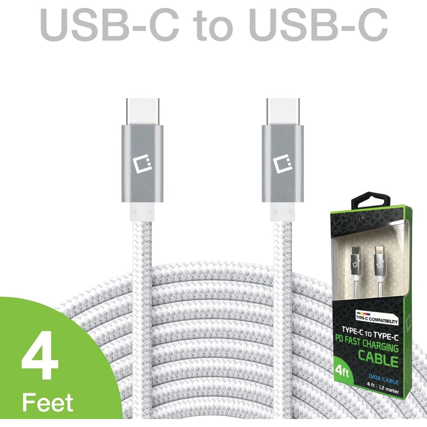 Cable USB-C de Carga Rápida 60W para Raspberry Pi 3 Modelo B