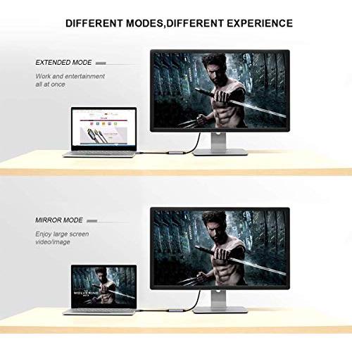 Adaptador HDMI 8K/4K VOLT PLUS TECH USB-C Thunderbolt 3/4