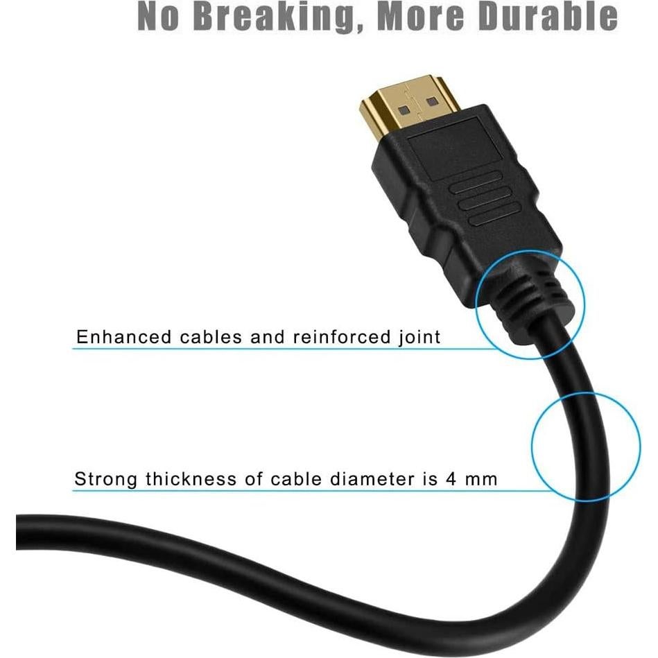 Adaptador HDMI a VGA Rojuna con Audio 3.5mm 25cm
