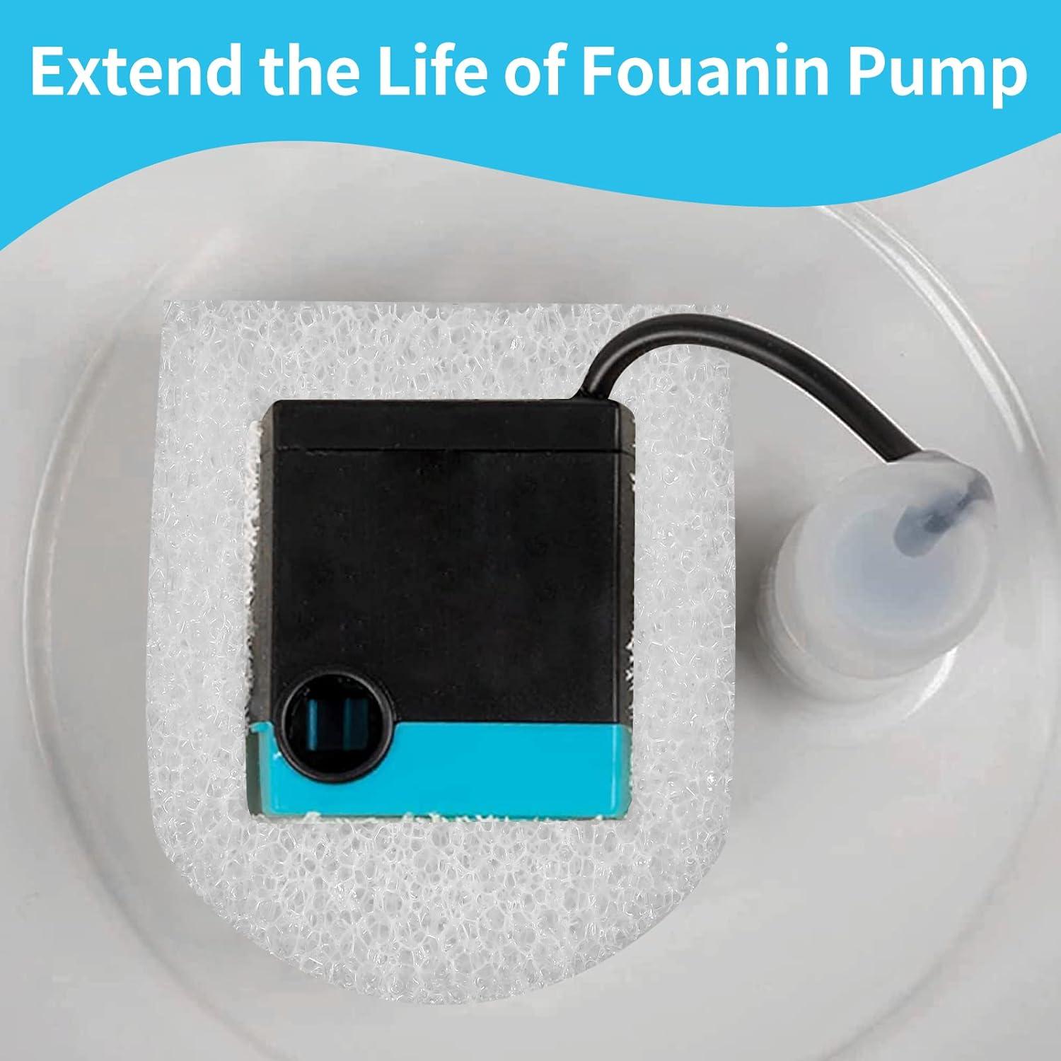 Filtros de Agua para Gatos Canovo - Paquete de 12 Filtros de Espuma