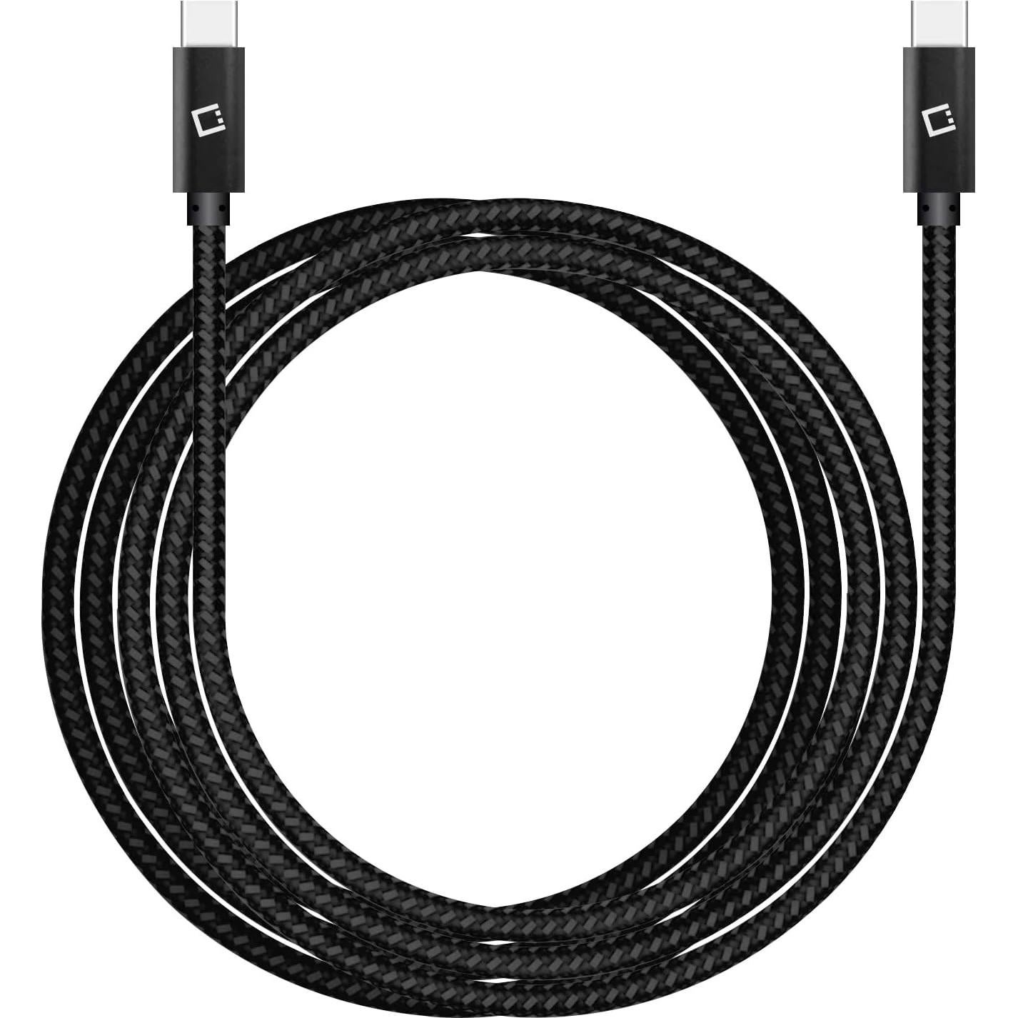 Cable USB-C Dual 60W Rápido para Raspberry Pi 4 Modelo B+