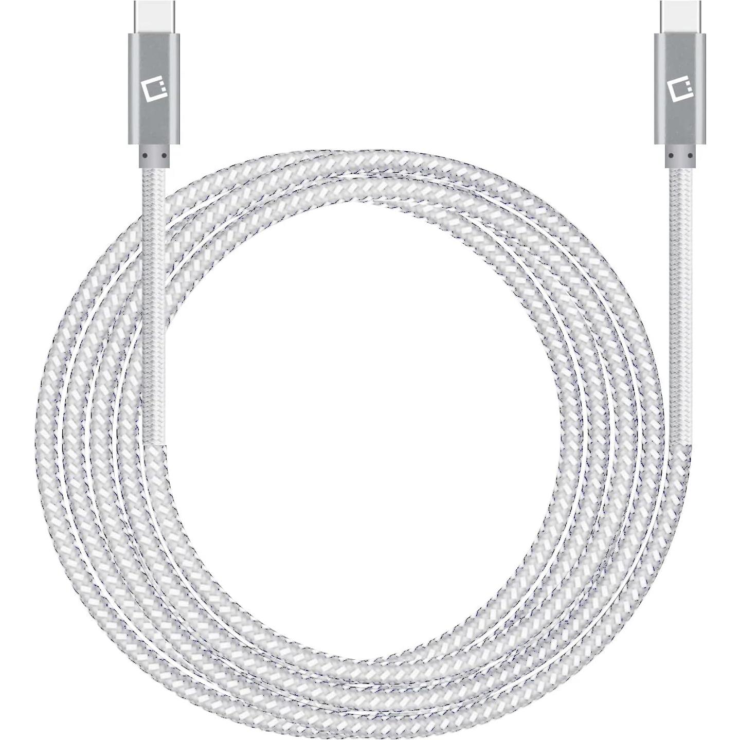 Cable USB-C Dual 60W Rápido para Raspberry Pi 4 Modelo B+