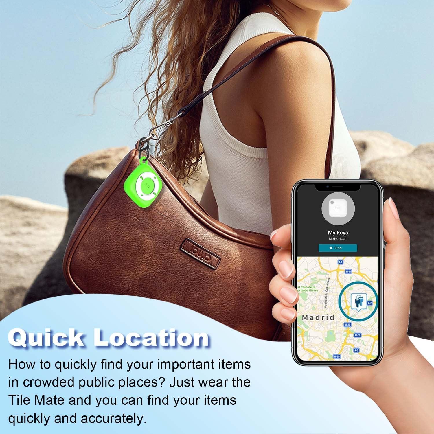 Funda de Silicona Impermeable para Tile Mate 2022 - 2 Pack