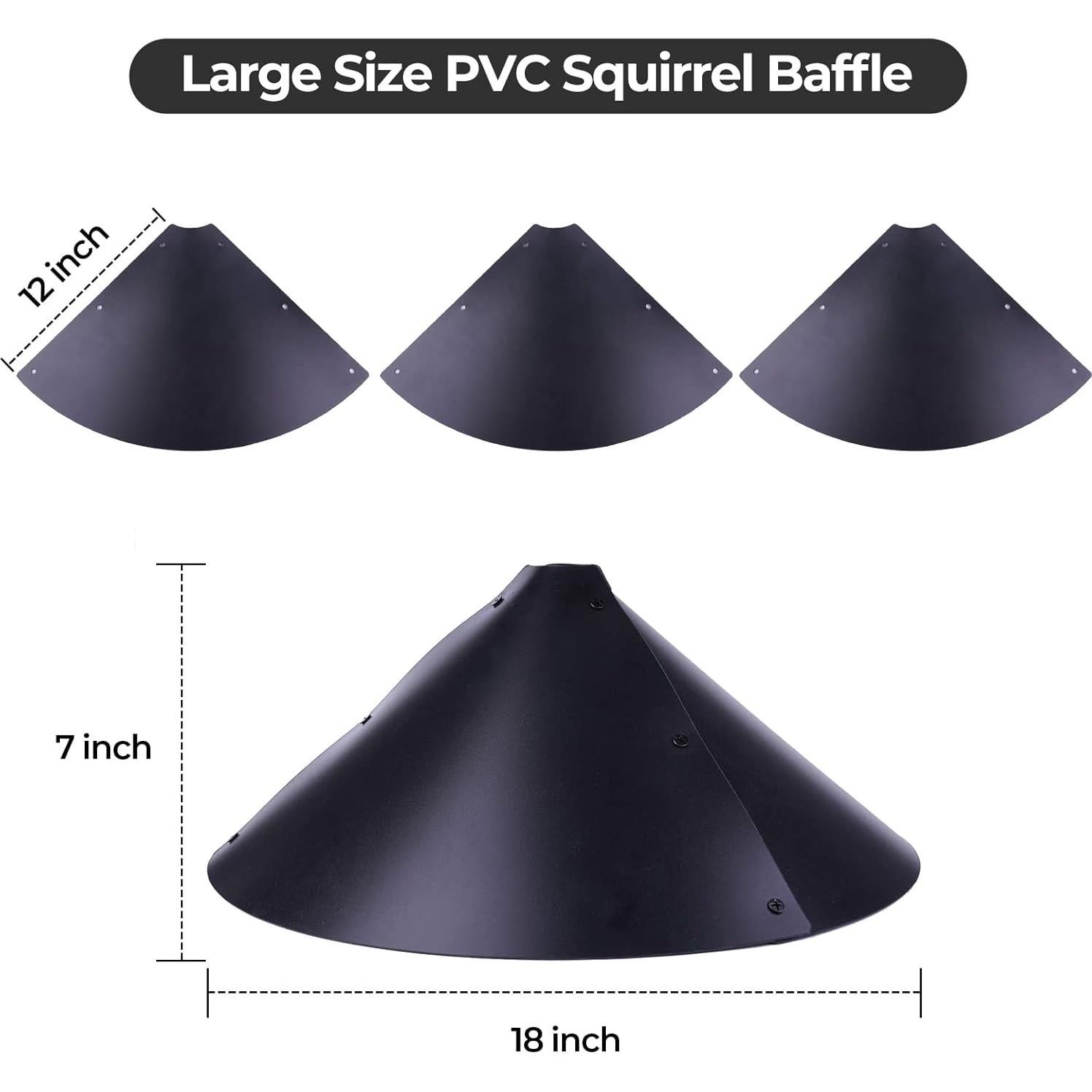 Poste para Comedero de Aves Optimech 233 cm con Baffle