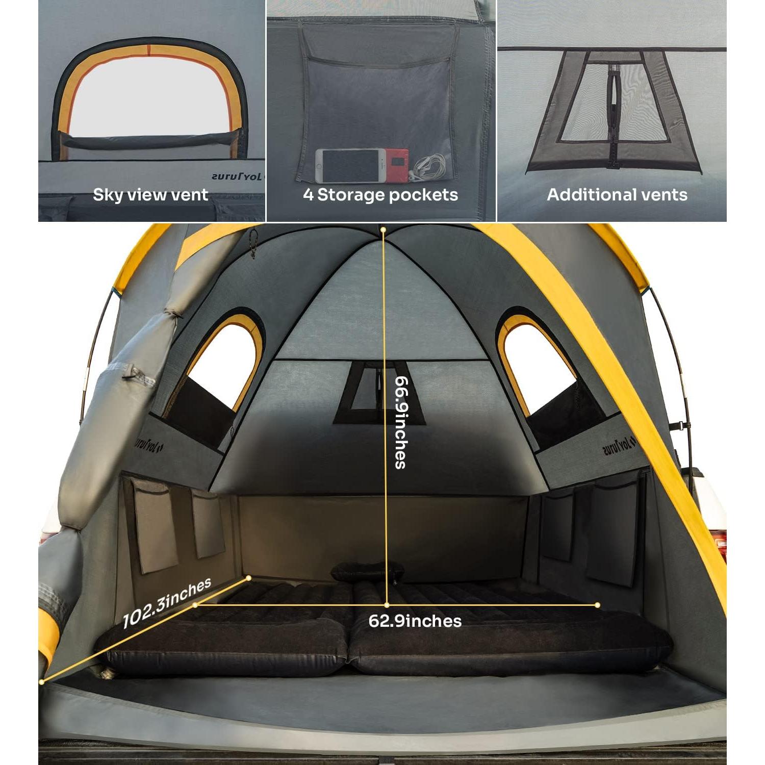 Tienda para Camioneta JOYTUTUS 2 Personas Impermeable 1.98m