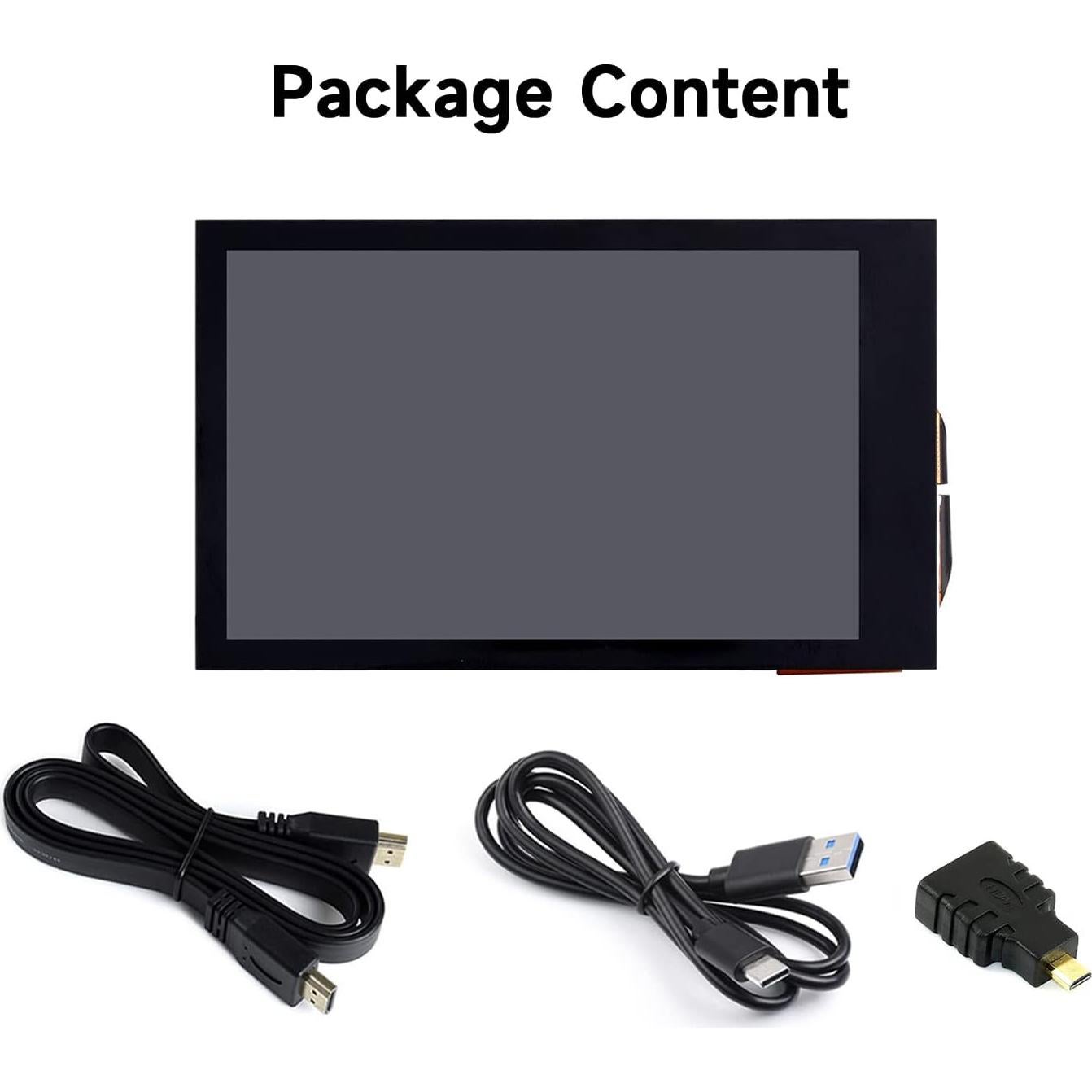 Pantalla LCD táctil Waveshare 3.5" 480x800 para Raspberry Pi