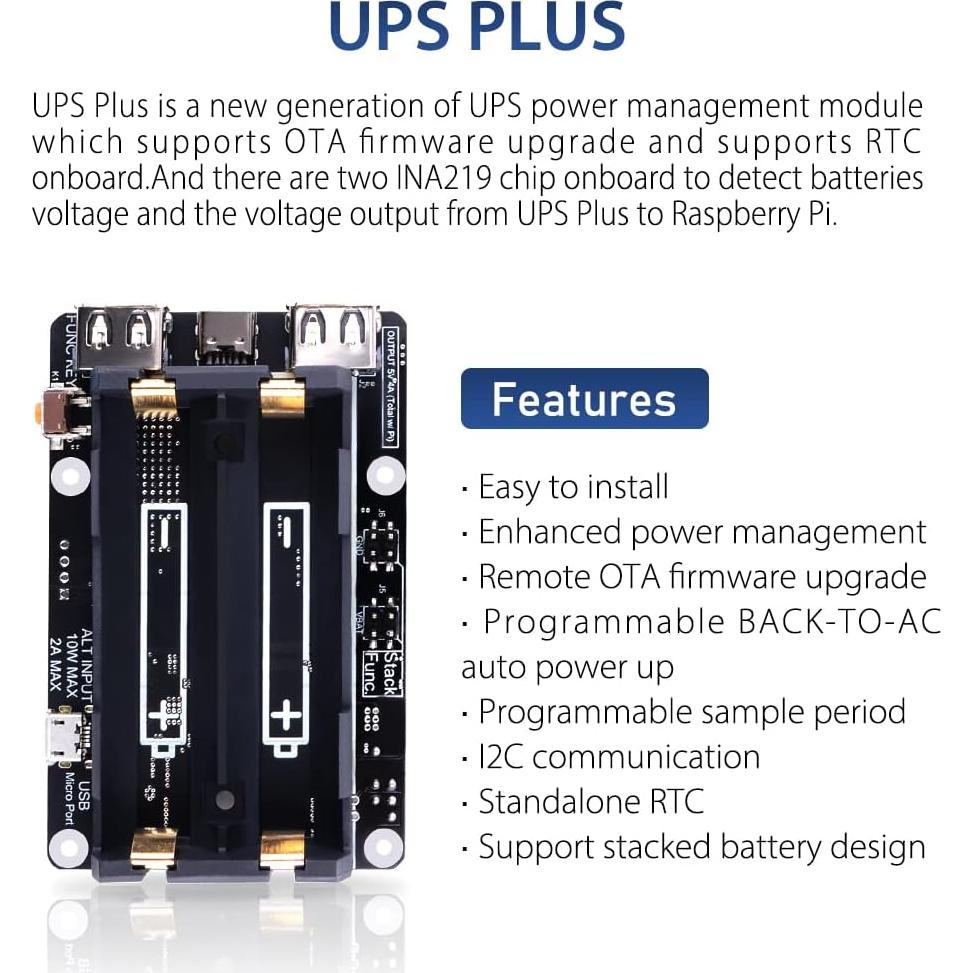 Caja Mini Torre GeeekPi para Raspberry Pi 4 con Enfriador y Pantalla OLED