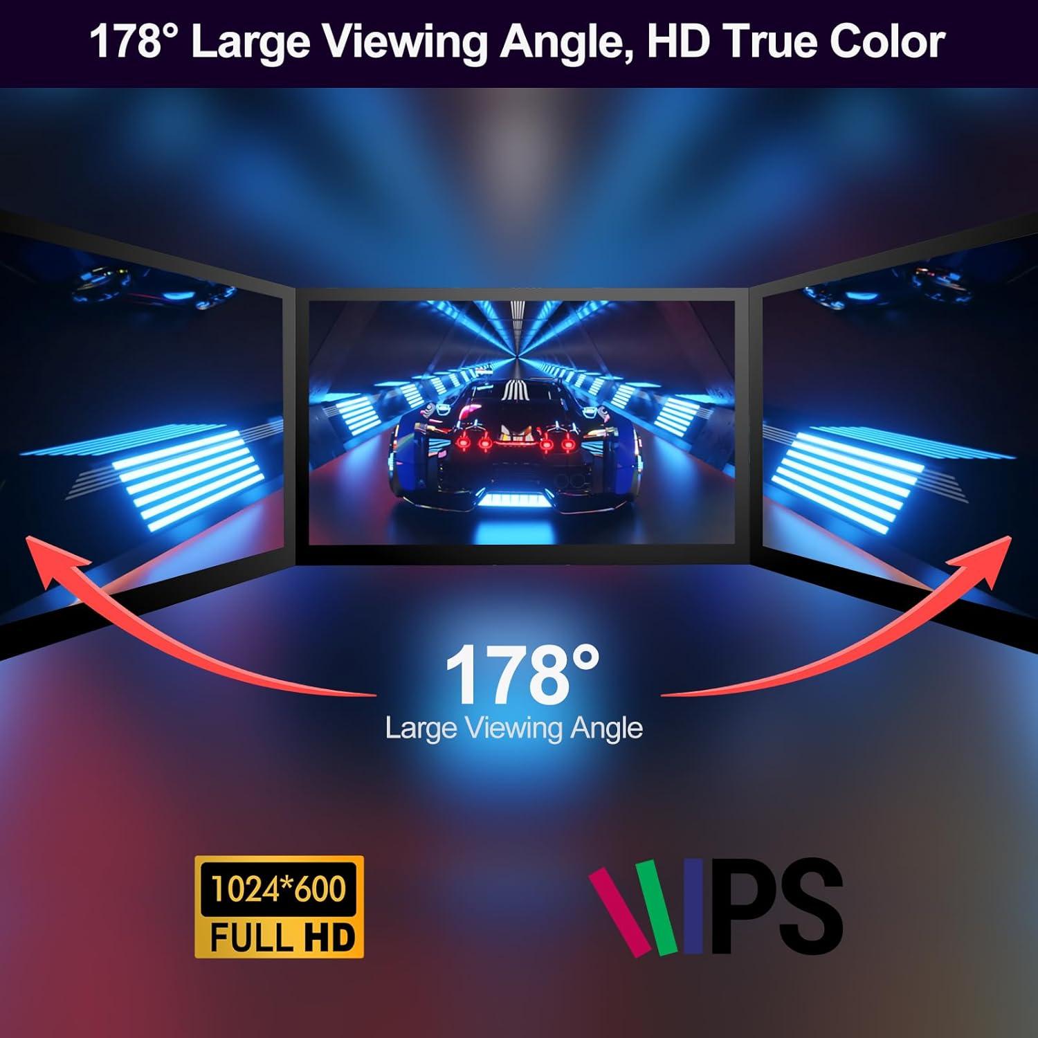Pantalla Táctil Capacitiva 7" Innomaker 1024x600 HDMI para Raspberry Pi