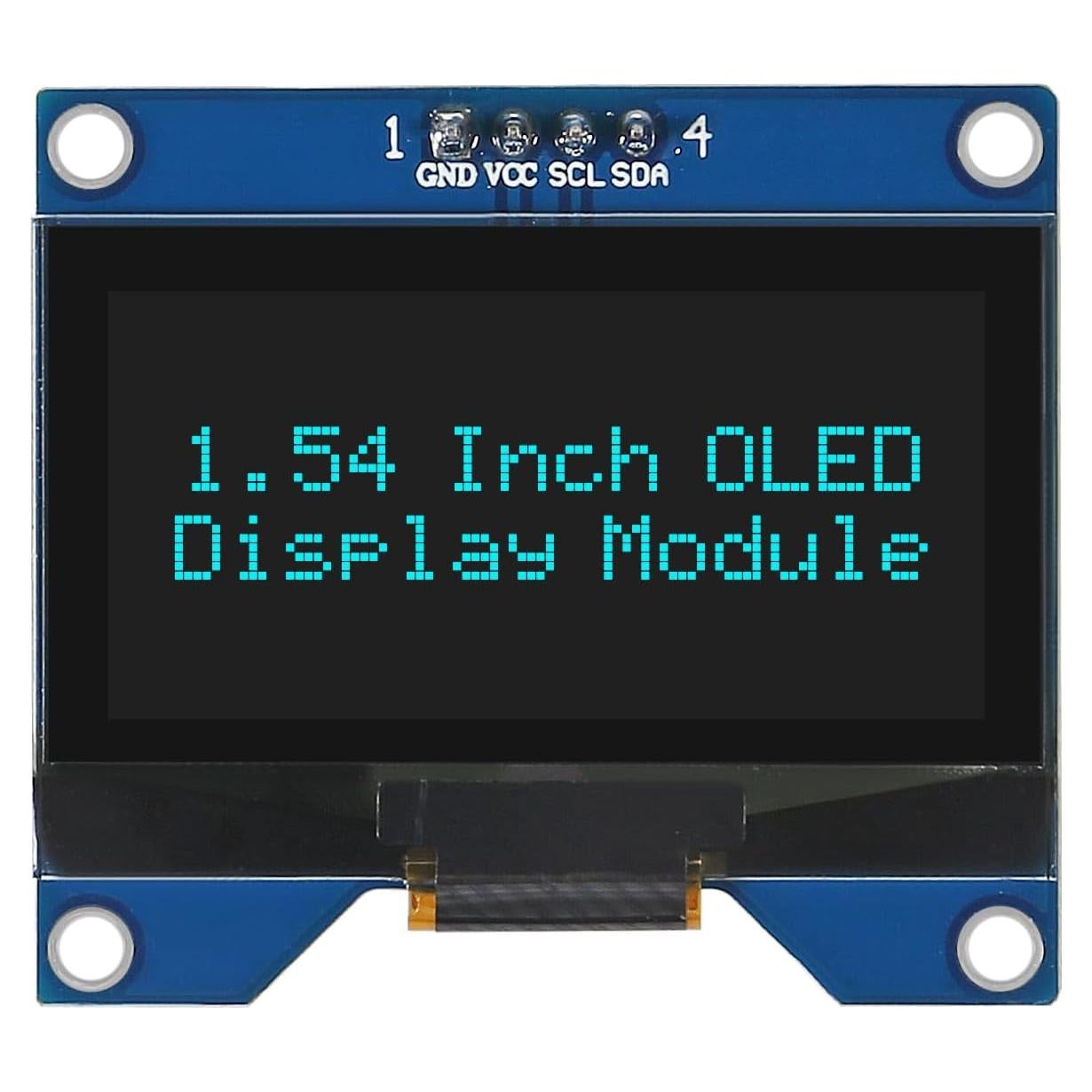 Módulo OLED 1.54" Coliao SSD1309 I2C 128x64 para Raspberry Pi