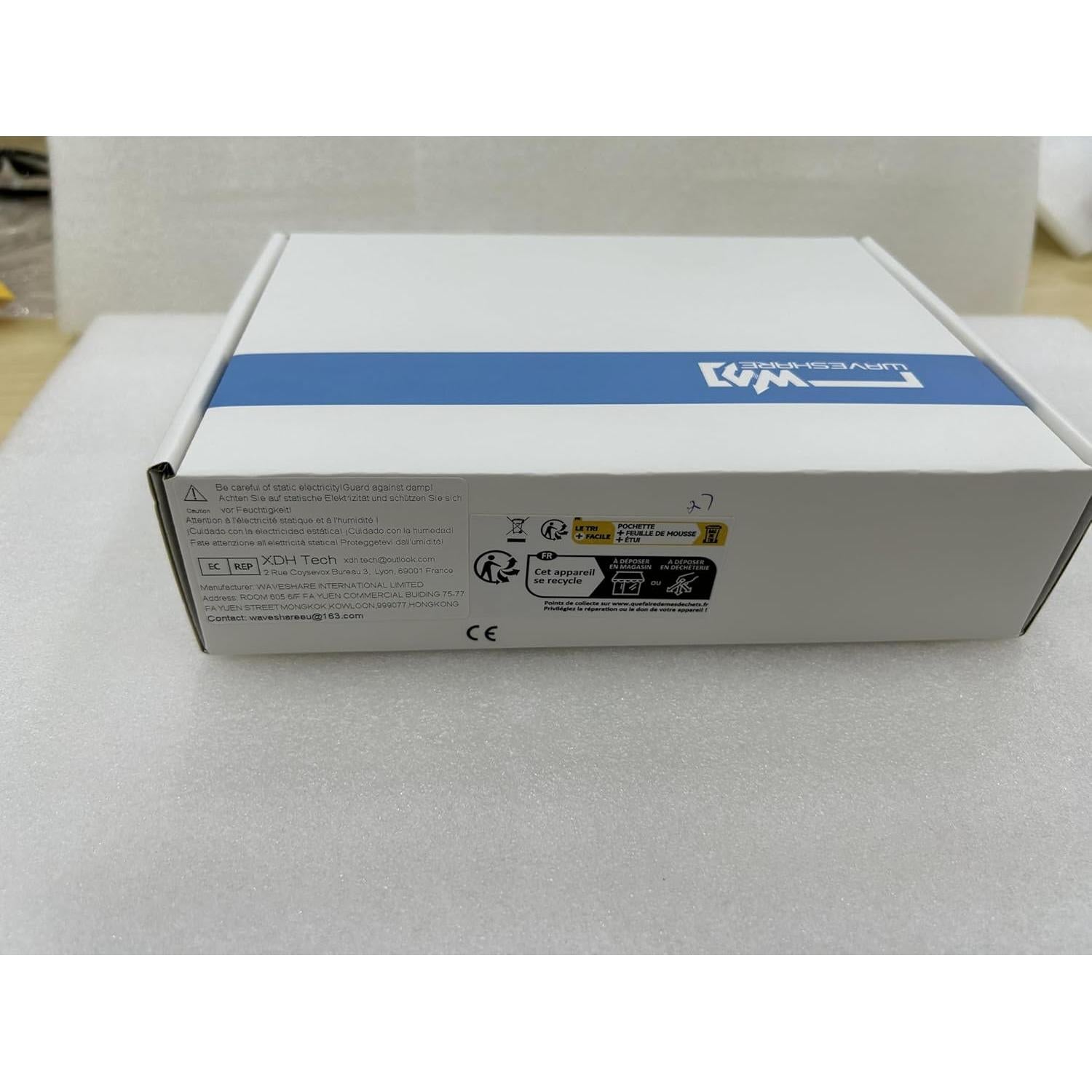 Pantalla LCD Táctil 7" Waveshare 1024x600 HDMI para Raspberry Pi