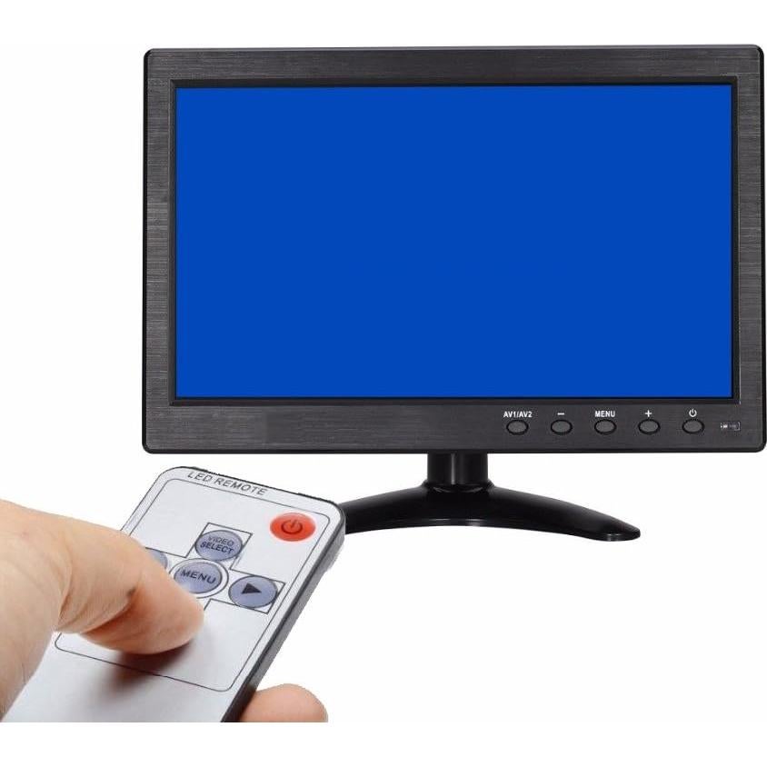 Monitor LCD 10.1" EVERSECU HDMI/VGA 1024x600 con Control Remoto