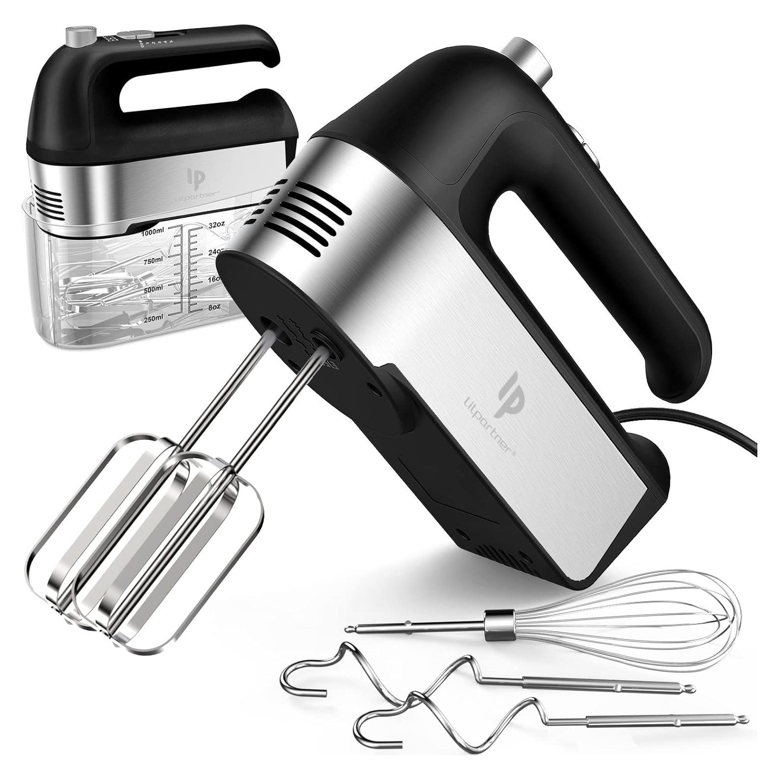 Batidora de Mano LILPARTNER 450W 5 Velocidades y Accesorios