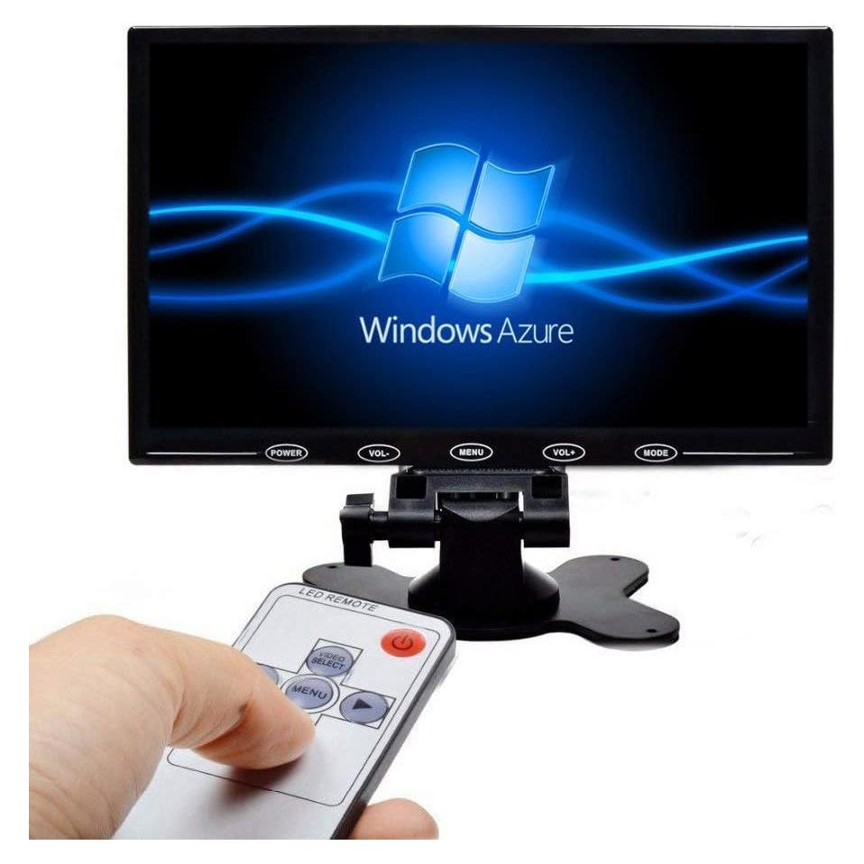 Monitor LCD 9" Camecho HD 800x600 HDMI/VGA para Auto