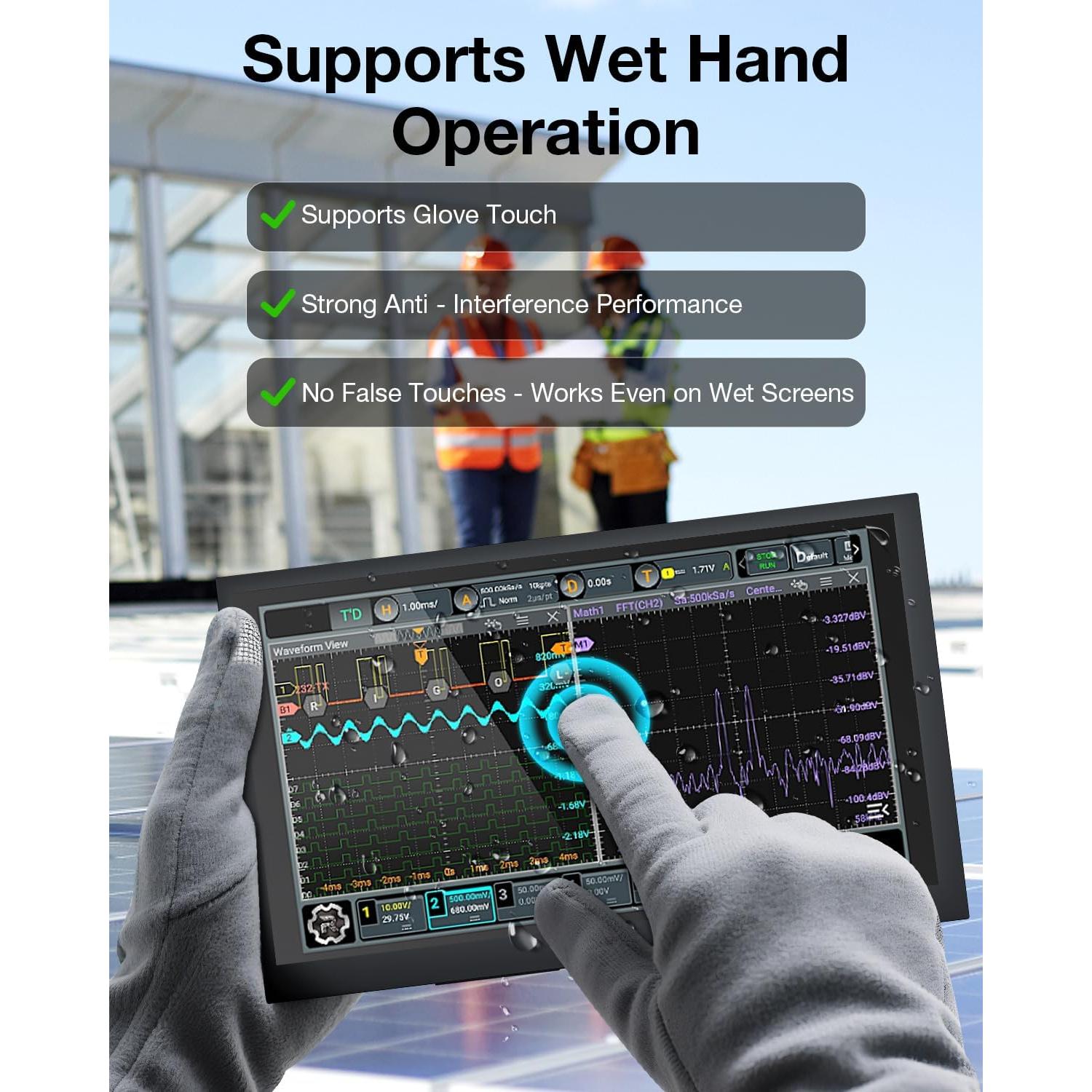 Monitor Táctil WINGCOOL 7" Industrial HDMI USB 1024x600