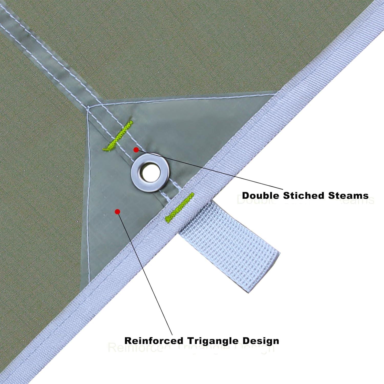 Lona Grande GEERTOP 5.23 x 3.05 m Impermeable Camping
