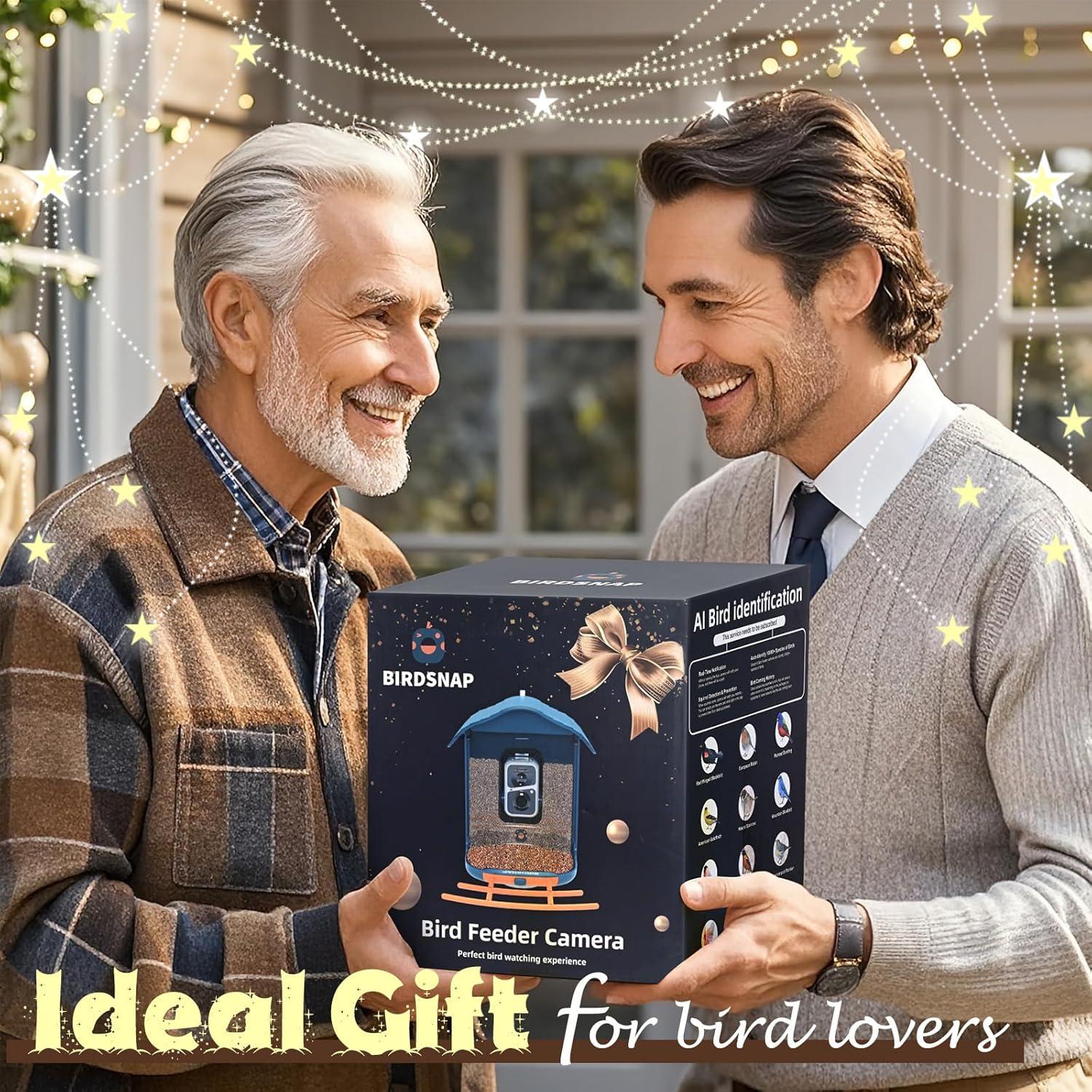 Comedero Inteligente para Aves birdsnap PAV HD 2K Solar