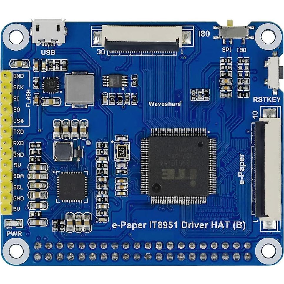 Pantalla E-Paper 10.3" Waveshare 1872x1404 Blanco/Negro