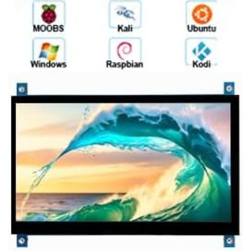 Monitor HDMI Portátil JniTyOpt 7" IPS Táctil 1024x600