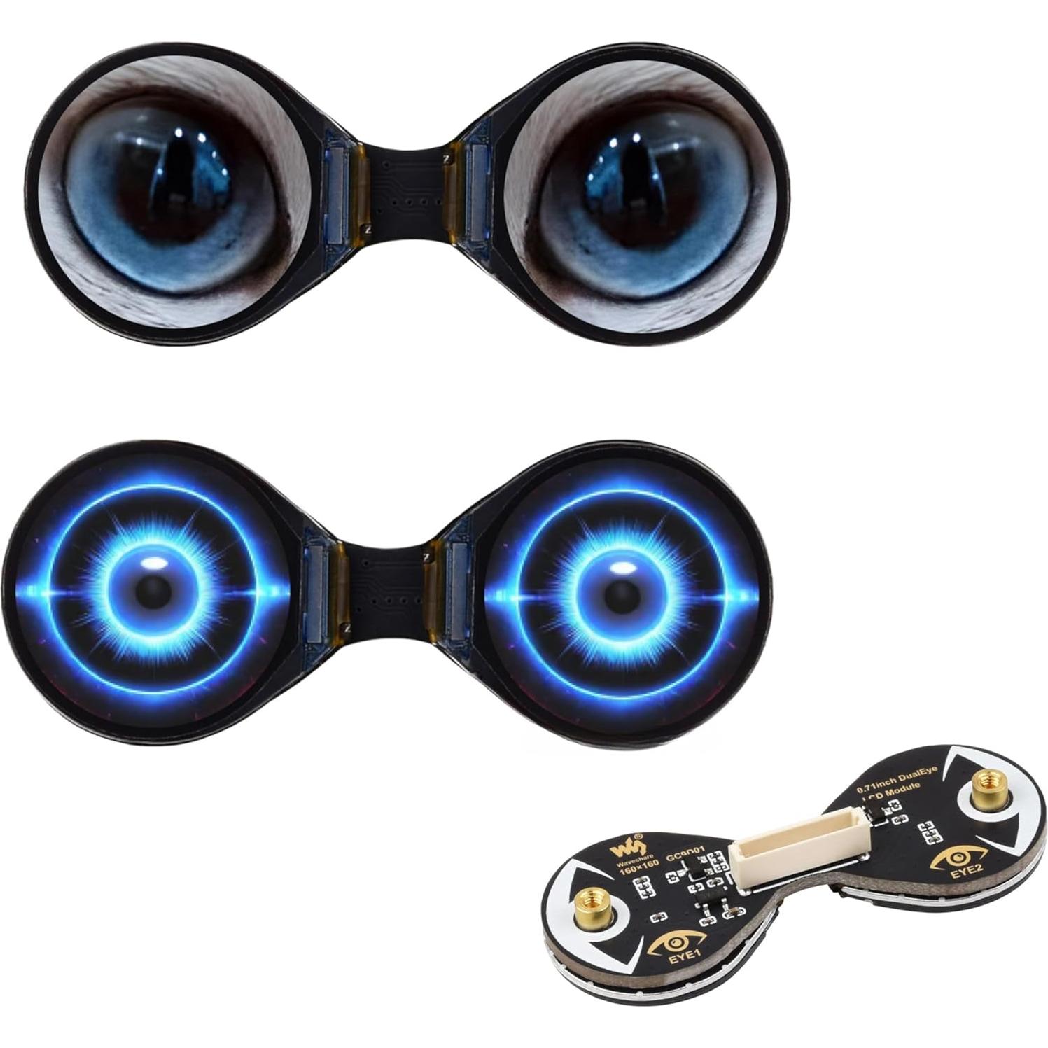 Módulo de Pantalla LCD Redonda Wonrabai 1.8 cm 160x160 IPS