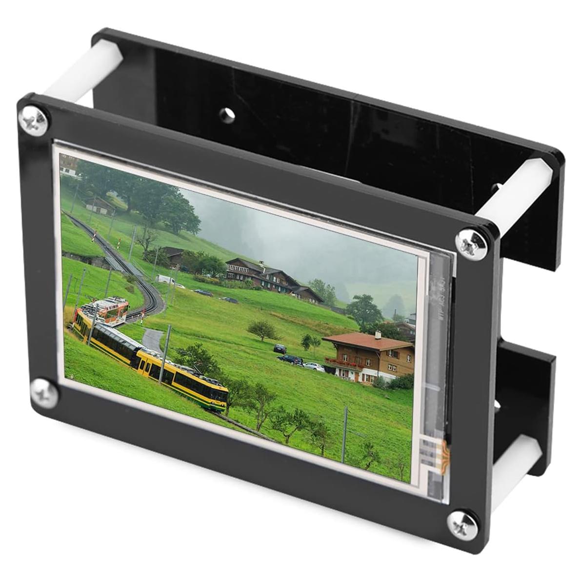 Monitor LCD 3.5" Zopsc IPS 1080P con Caja Acrílica