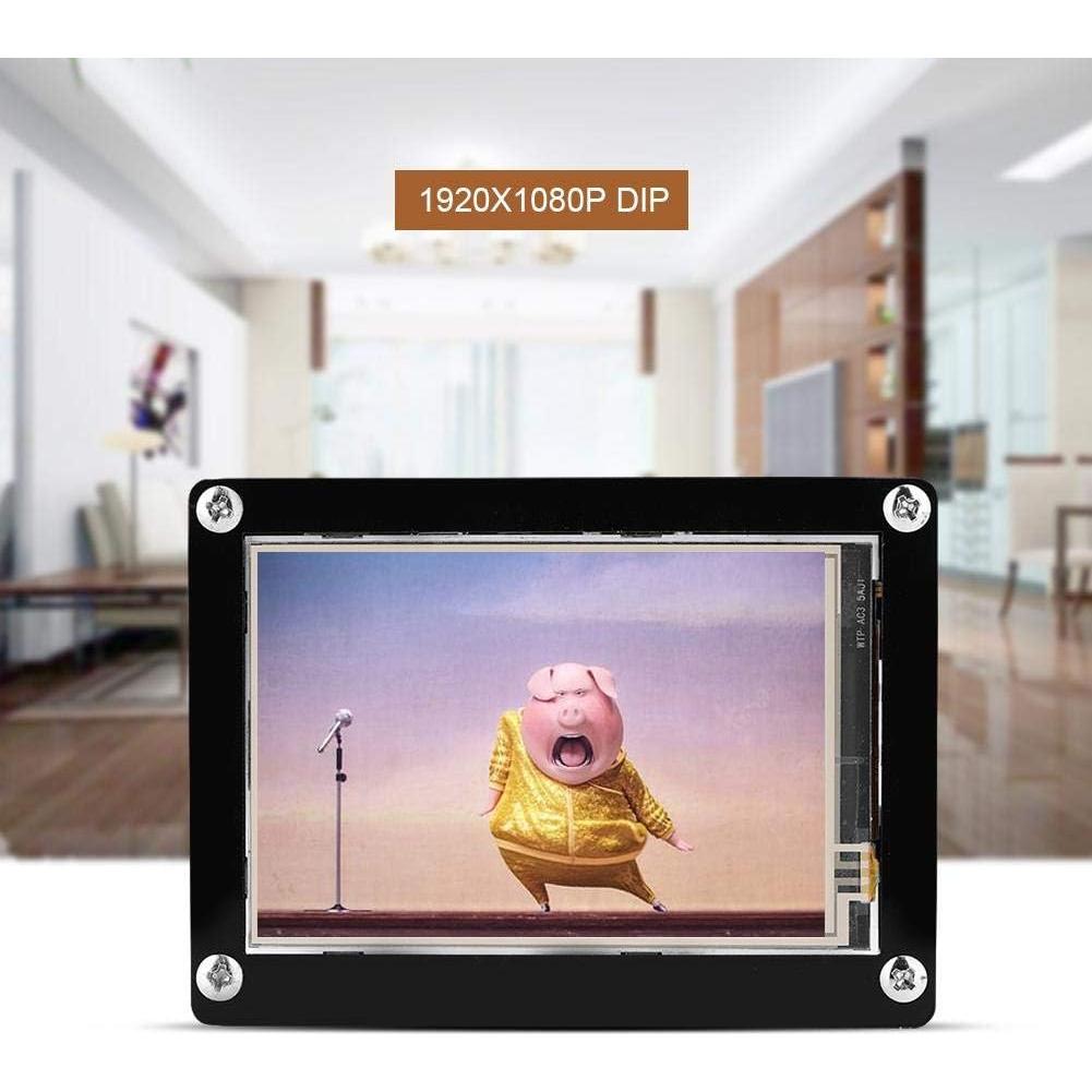 Monitor LCD 3.5" Zopsc IPS 1080P con Caja Acrílica