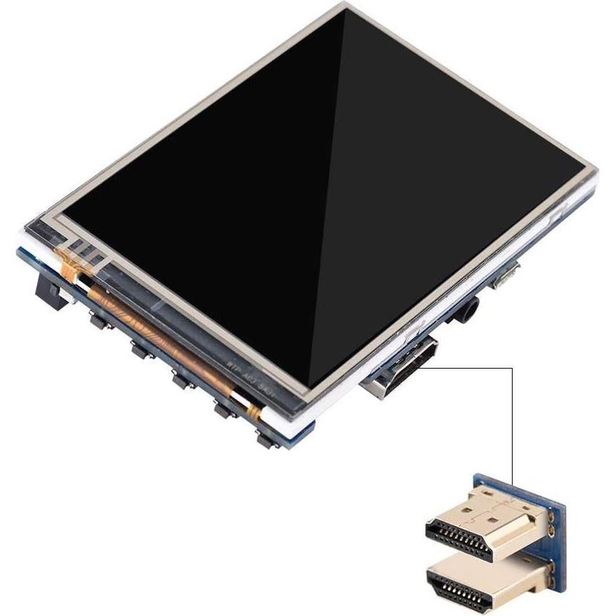 Monitor LCD 3.5" Zopsc IPS 1080P con Caja Acrílica