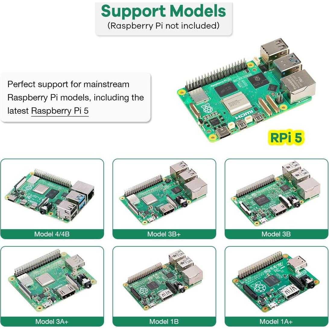 Kit de Inicio Básico LAFVIN para Raspberry Pi 400 - 35 componentes