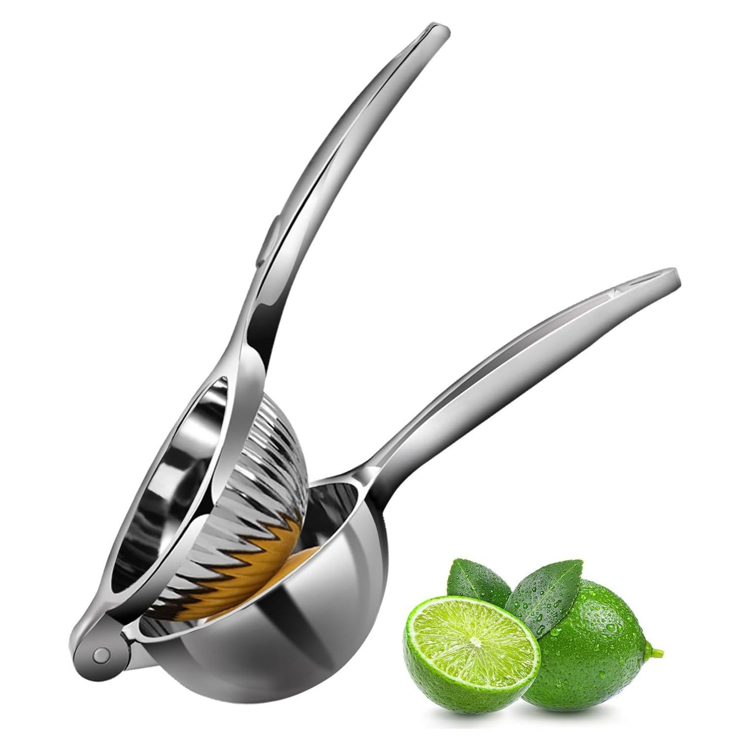 Exprimidor de Limones Rekix, Prensa Manual de Acero Inoxidable