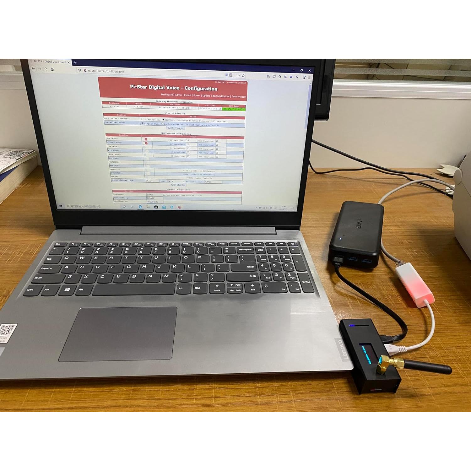 Módem de Voz Digital AURSINC MMDVM Hotspot WiFi UHF VHF