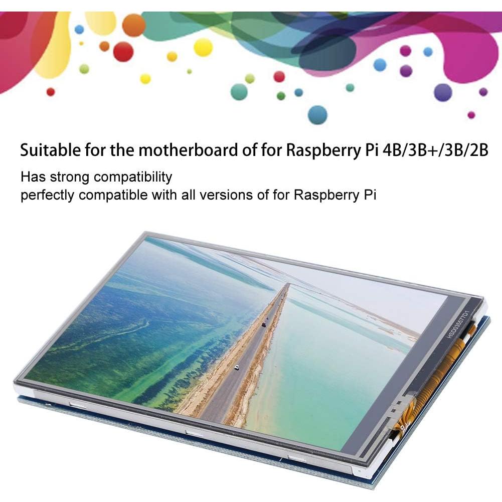 Pantalla Táctil RPi 3.5" 480x320 Junluck para 4B/3B+/3B