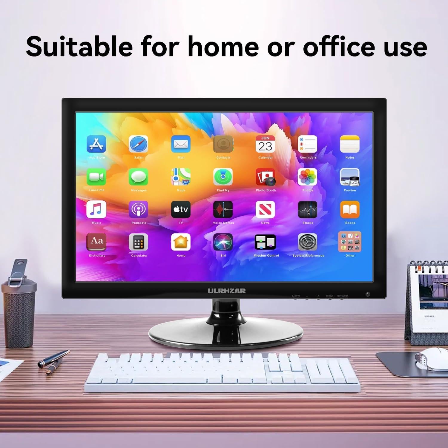 Monitor LCD 17.3" Kenowa 1600x900 HDMI VGA Altavoces