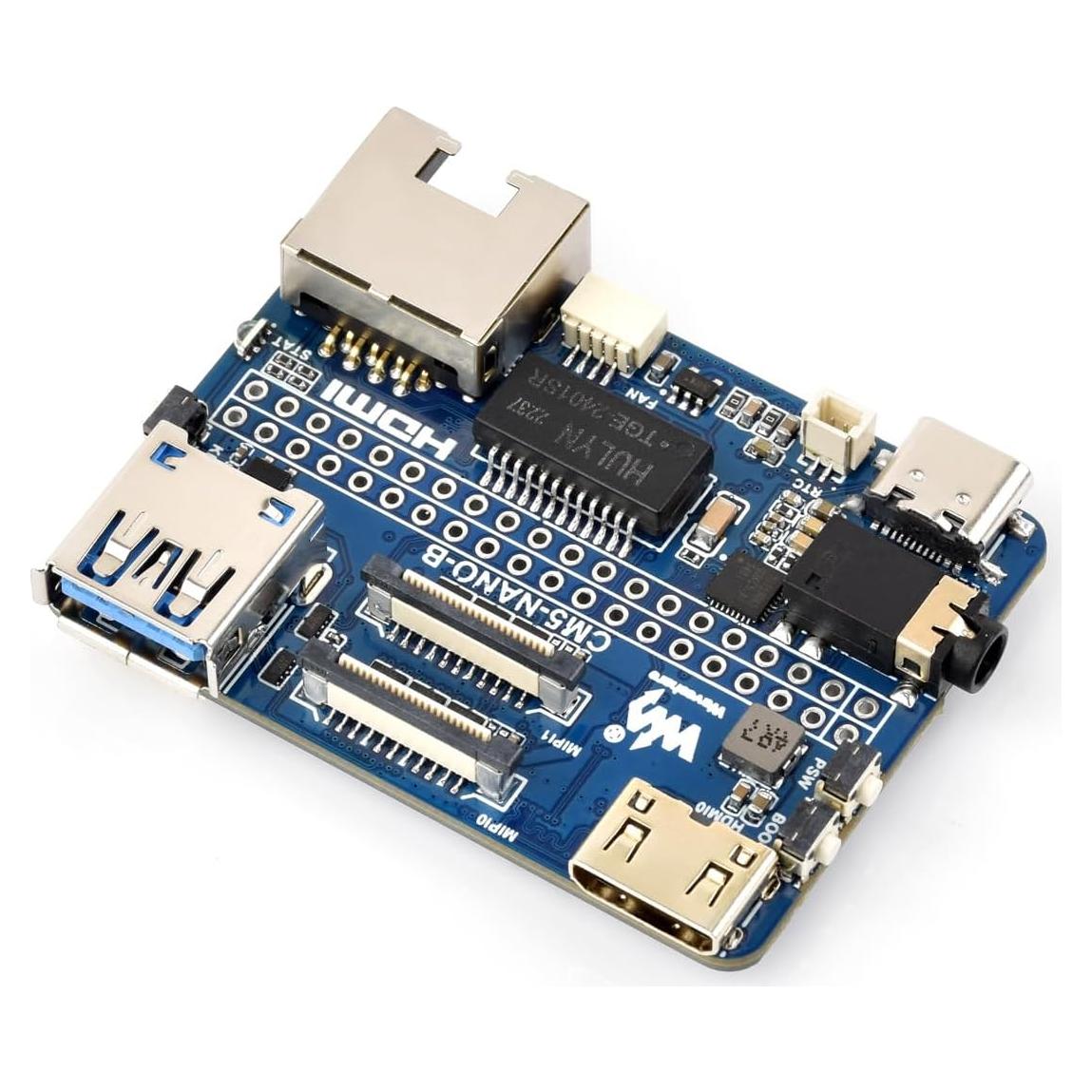 Placa Base Nano (B) Waveshare para Raspberry Pi CM5 Lite