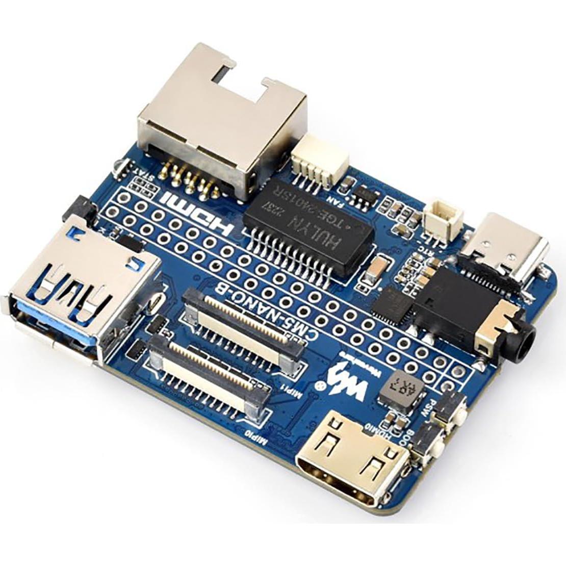 Placa Base Nano (B) iiunius para Raspberry Pi CM5 - Compacta y Versátil