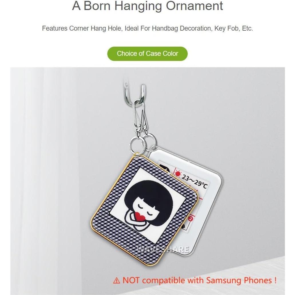 Pantalla e-Paper 1.54" Waveshare NFC Sin Batería 10g