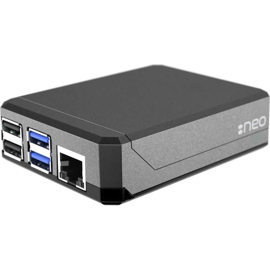 Caja de Aluminio Argon NEO para Raspberry Pi 4 - Enfriamiento Pasivo