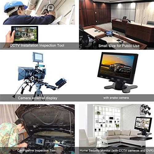 Monitor LCD TFT 7" PONPY HD 800x480 Táctil AV HDMI VGA