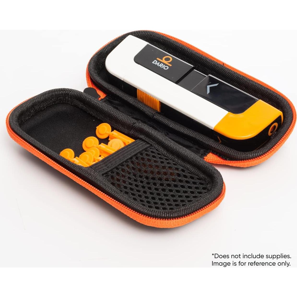 Bolsa de Viaje DARIO para Monitor de Glucosa - Negra