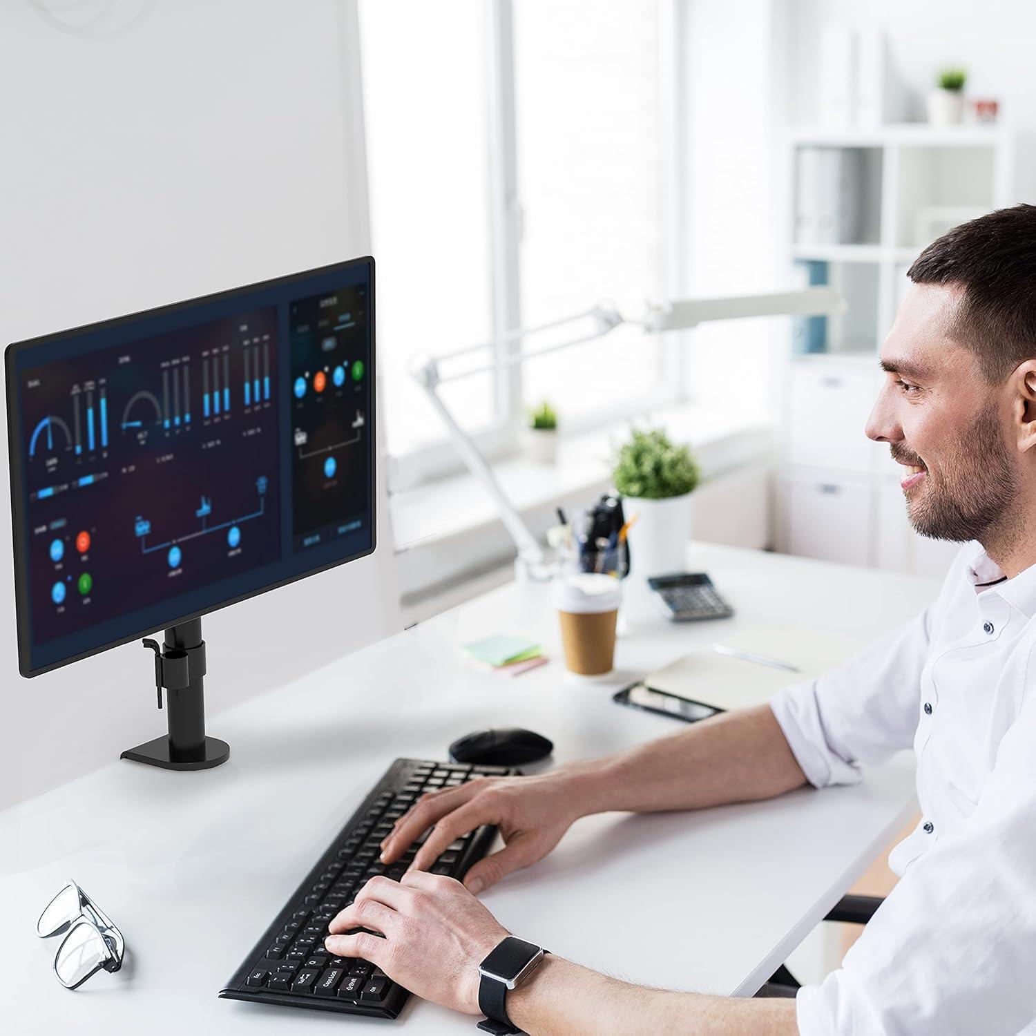 Soporte de Monitor WALI M001S Ajustable hasta 32" (81,28 cm)