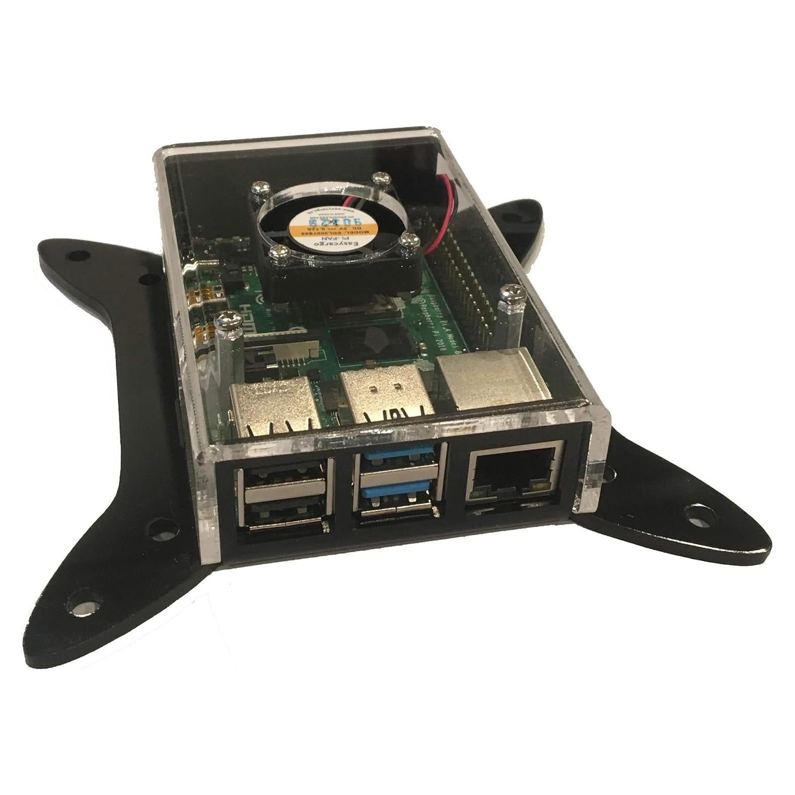 Soporte VESA para Raspberry Pi 4 ASG Laser con Ventilador