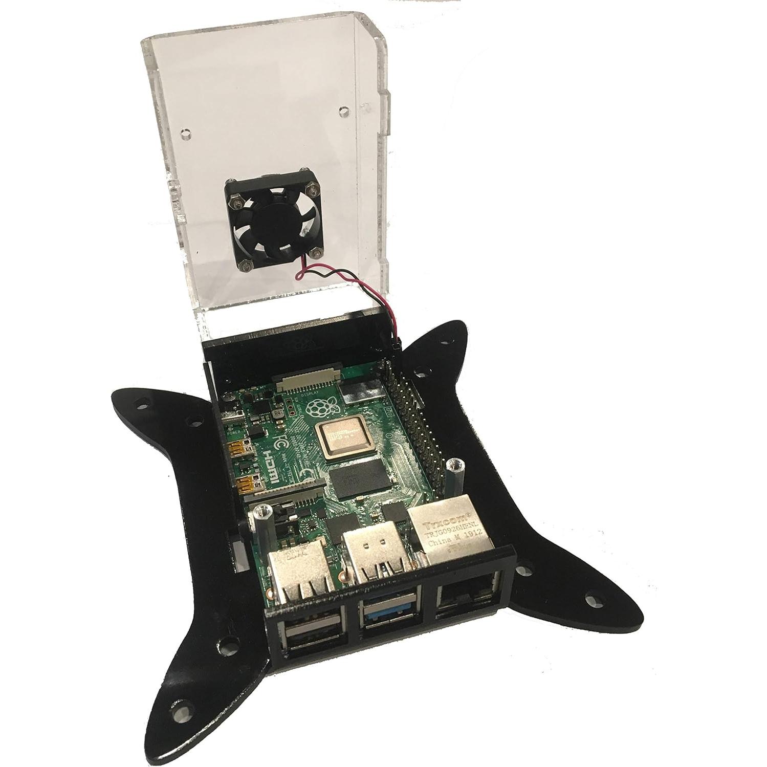 Soporte VESA para Raspberry Pi 4 ASG Laser con Ventilador