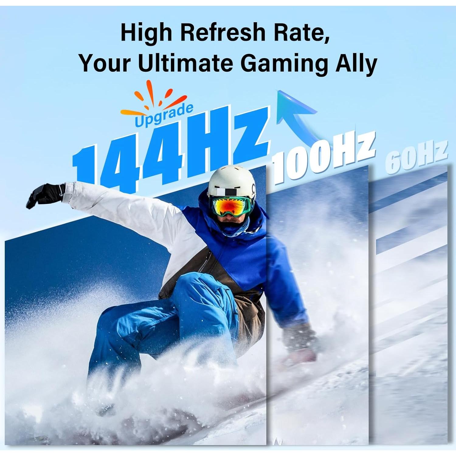 Monitor Portátil InnoView 23.8" FHD 144Hz USB-C HDMI