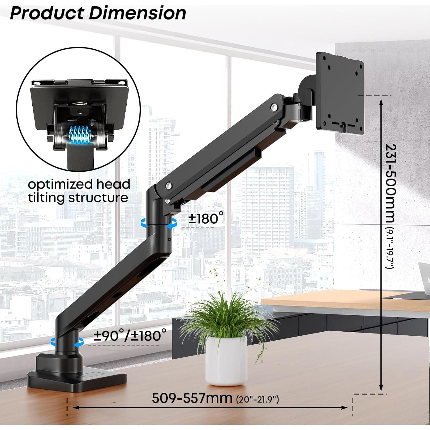 Soporte de Monitor IMtKotW para Pantallas de 43 cm a 124 cm