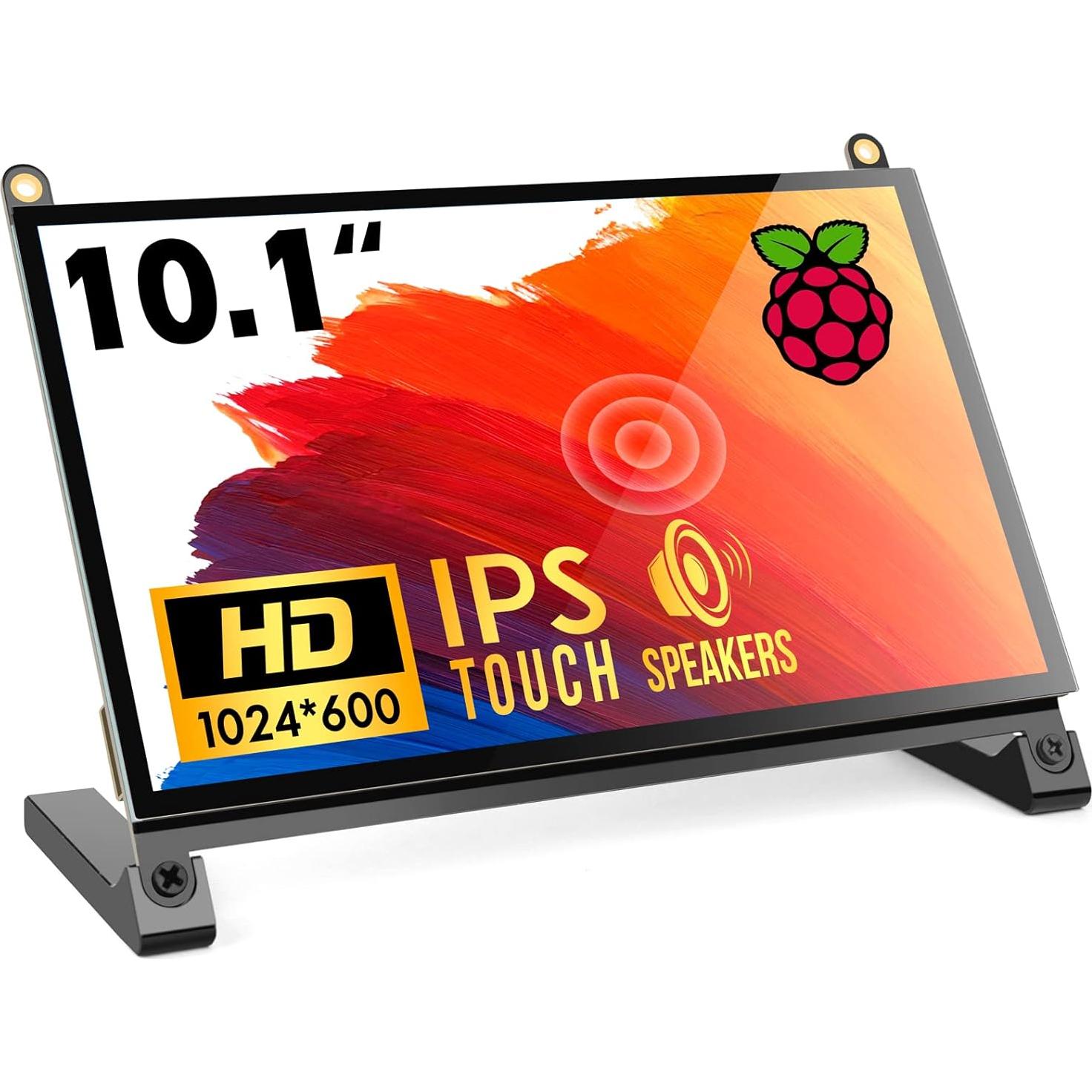 Monitor Táctil 10.1" ROADOM FHD para Raspberry Pi