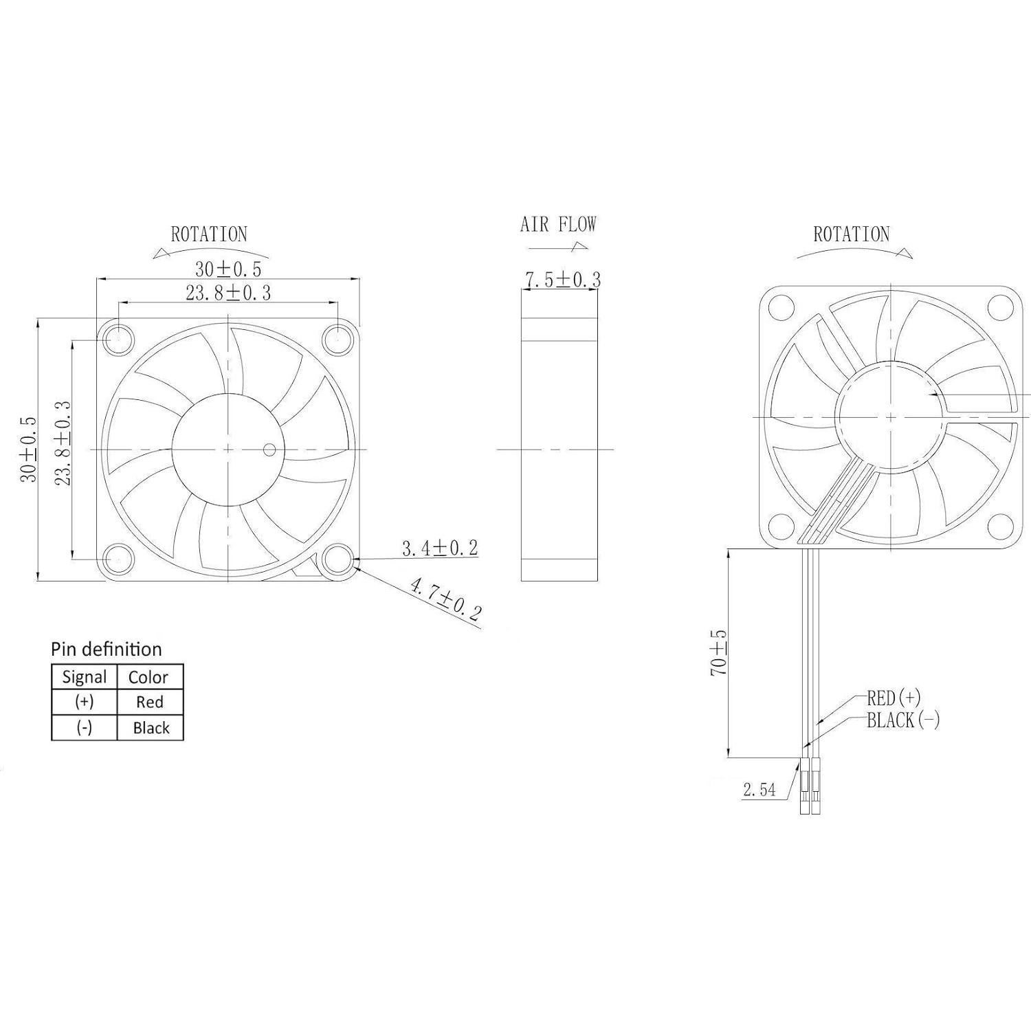 Kit de Disipador y Ventilador Easycargo para Raspberry Pi 4