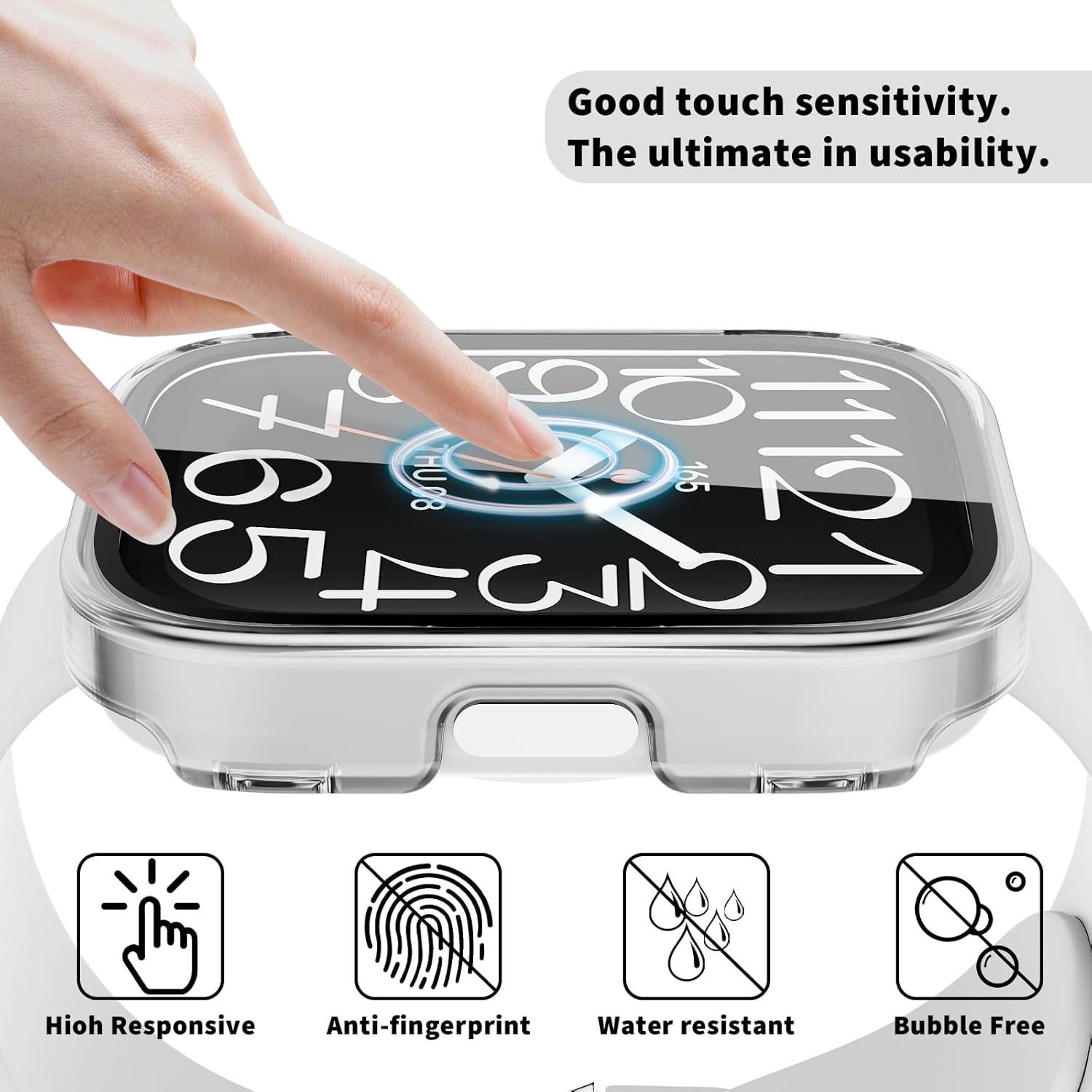 Funda Protectora para Reloj Amazfit Bip 5 Unity - 2 Piezas