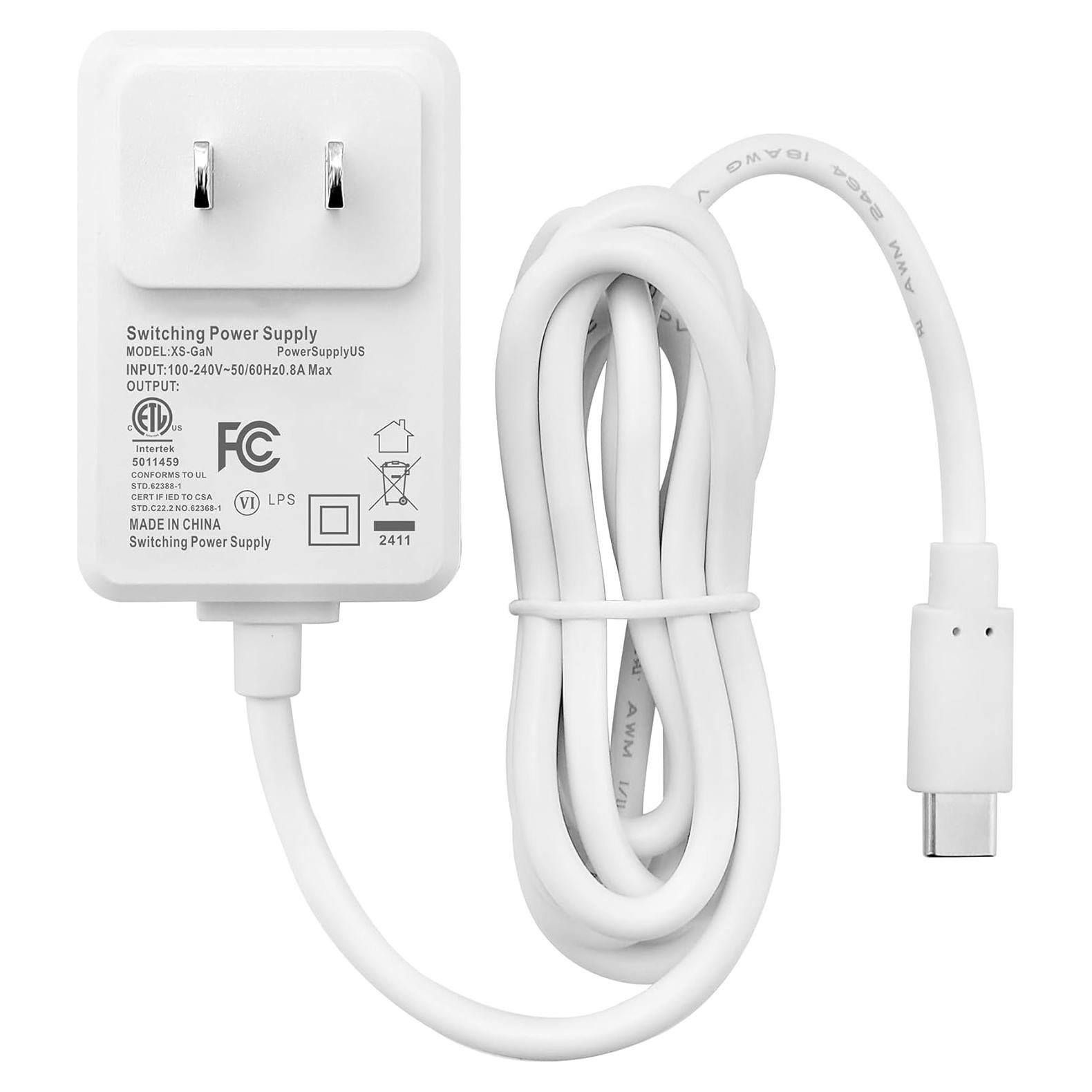 Adaptador AC/DC 5V SLLEA para Raspberry Pi 5, 5A 27W