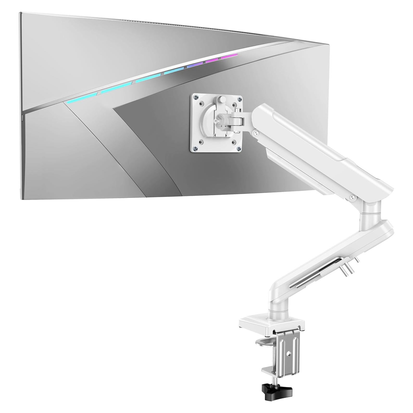 Soporte de Monitor ErgoFocus para Pantallas de 32" Blanco